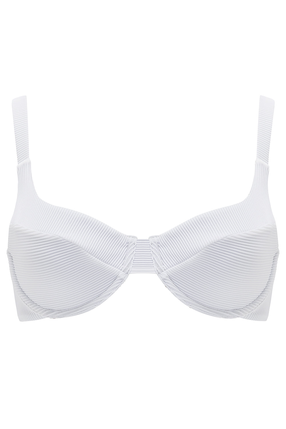 Underwire White Celine Bikini Bra