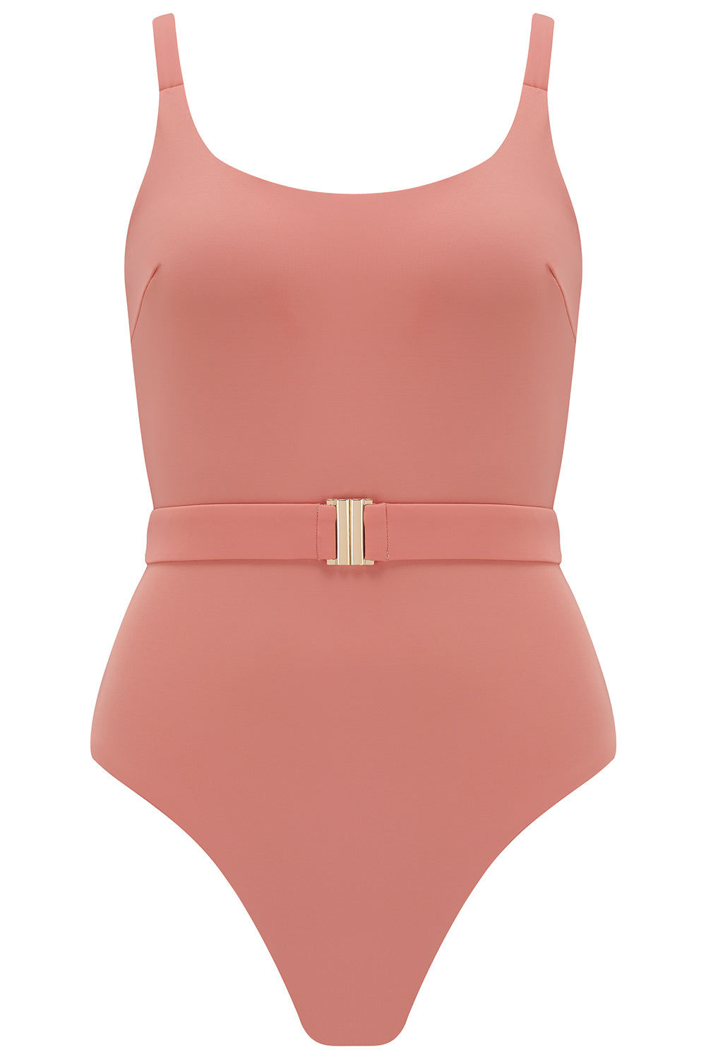 【EEUN】Rose Drape One Piece Women's Halter Shirred Plunge Neck Medium Coverage One Piece